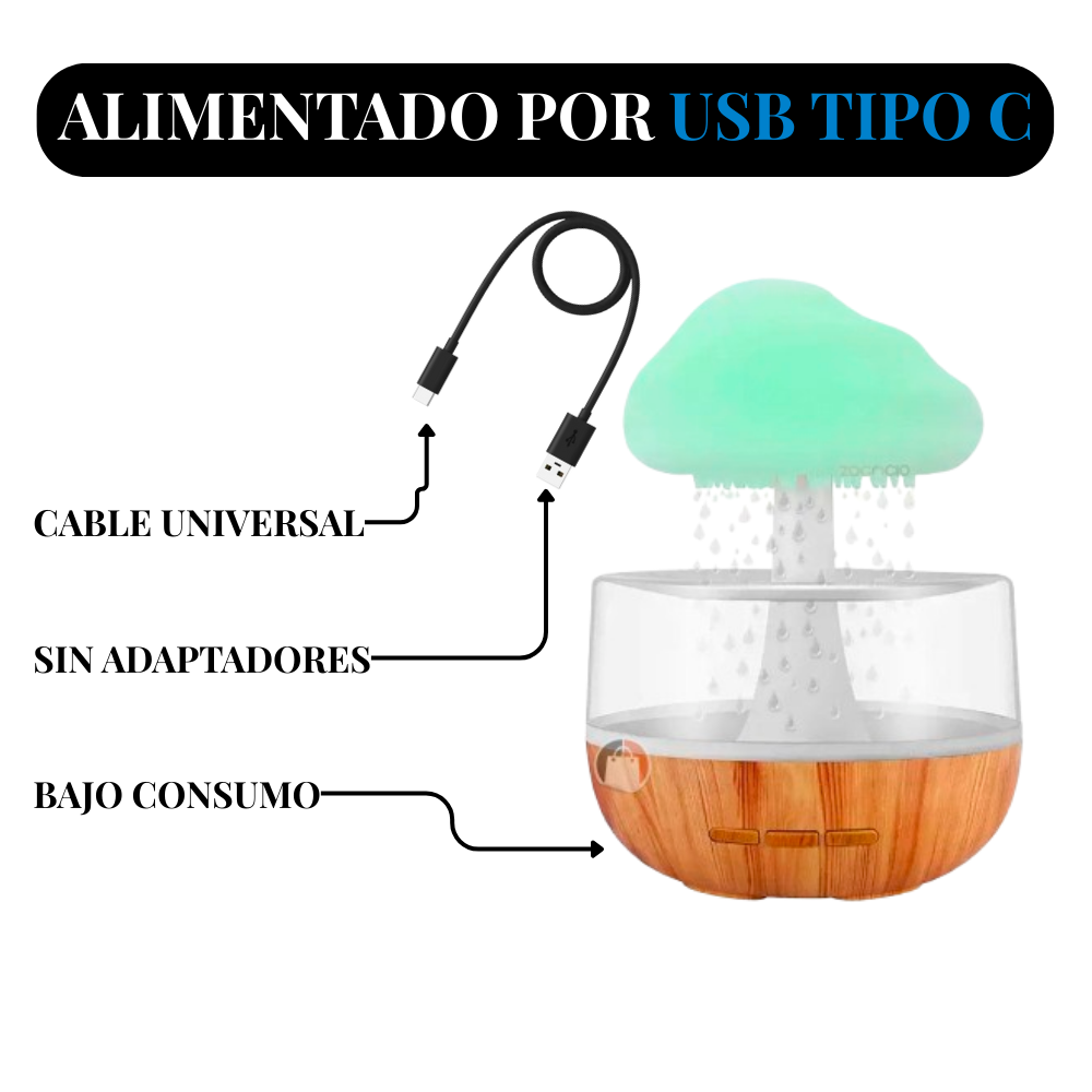 DreamCloud Aura: "Crea tu refugio de tranquilidad, aroma y luz ambiental para tu habitacón"